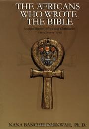 The Africans Who Wrote the Bible