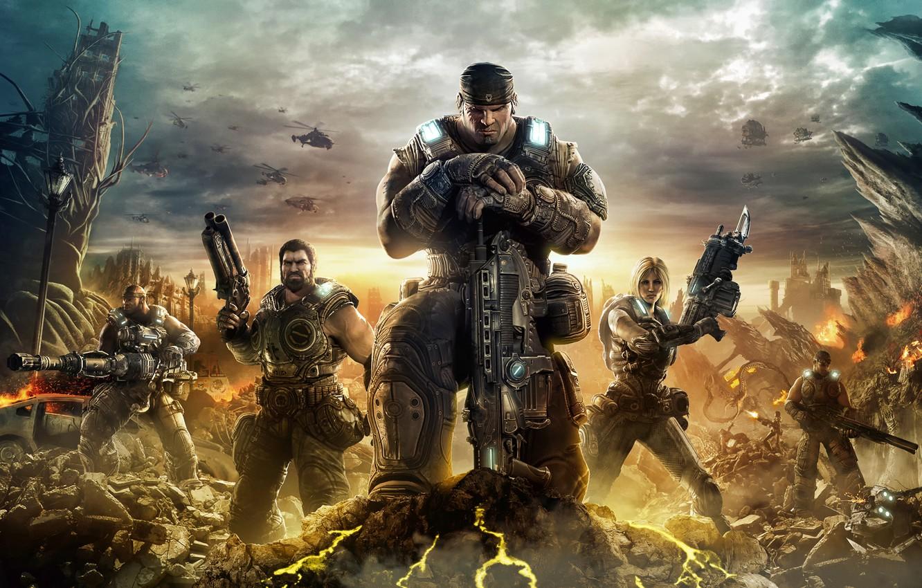 Gears of War 3 poster