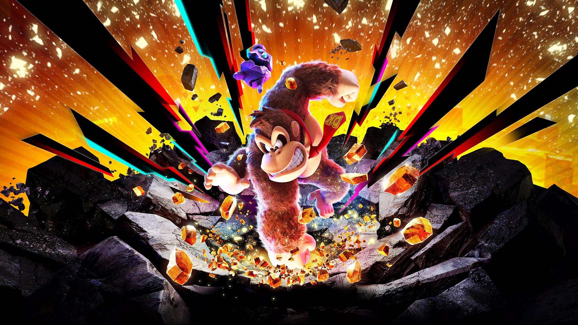 Donkey Kong Bananza poster