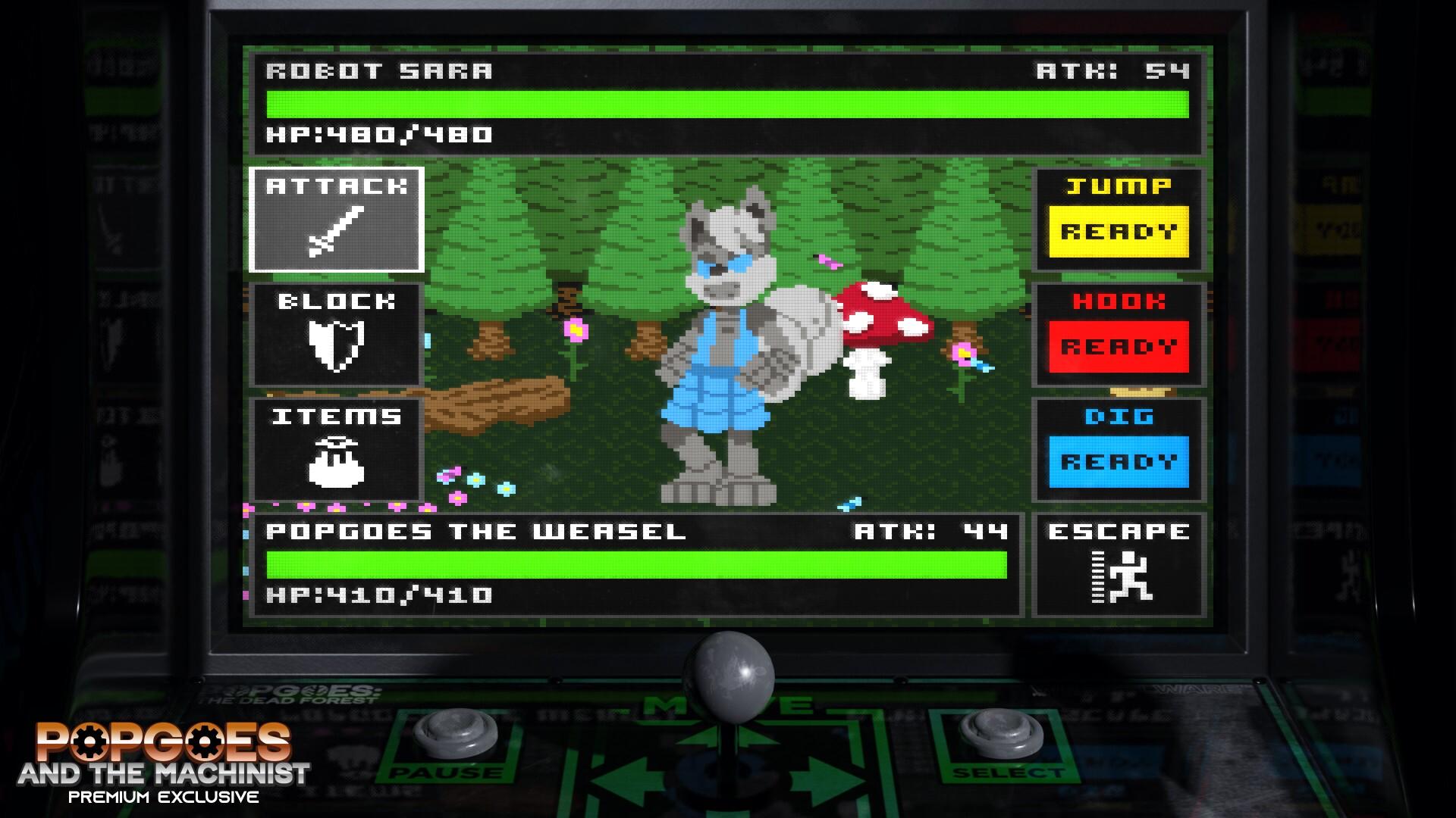 POPGOES Arcade poster