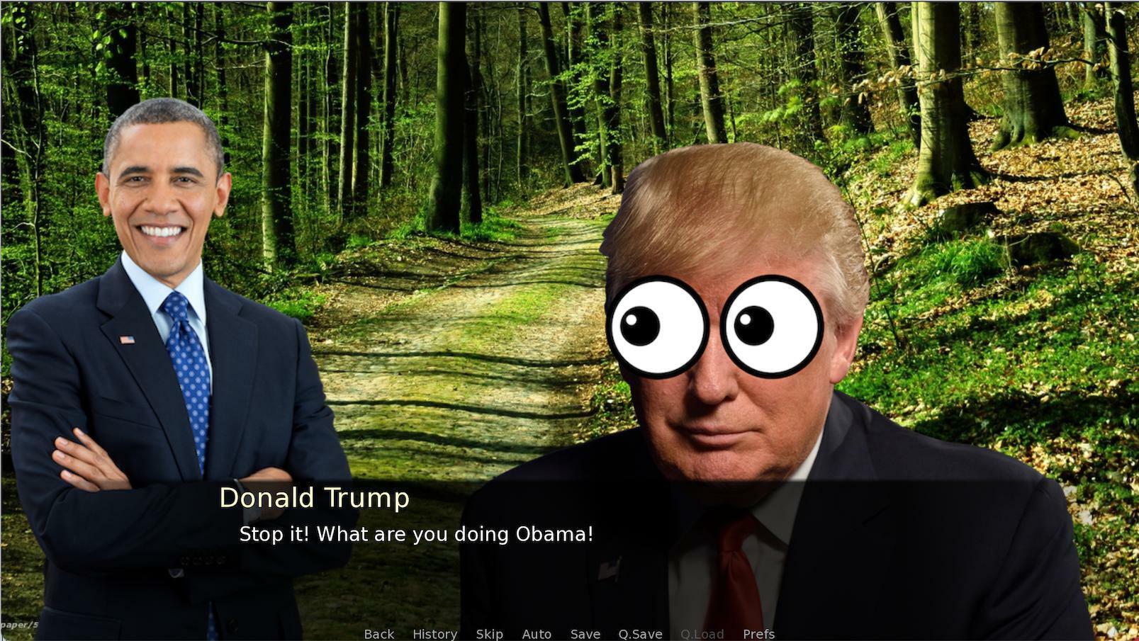 Trump And Obama's Great Adventure