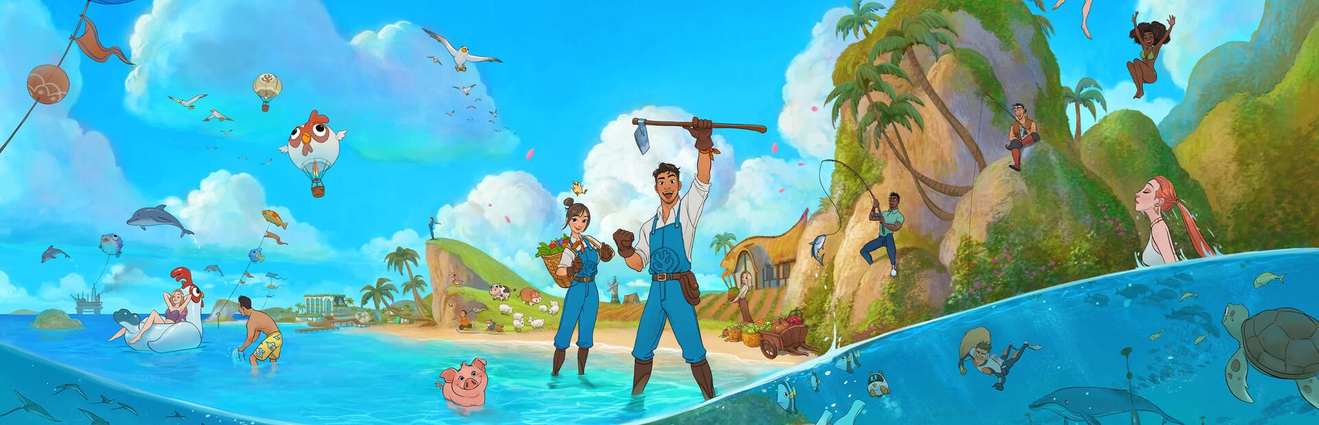 Coral Island poster