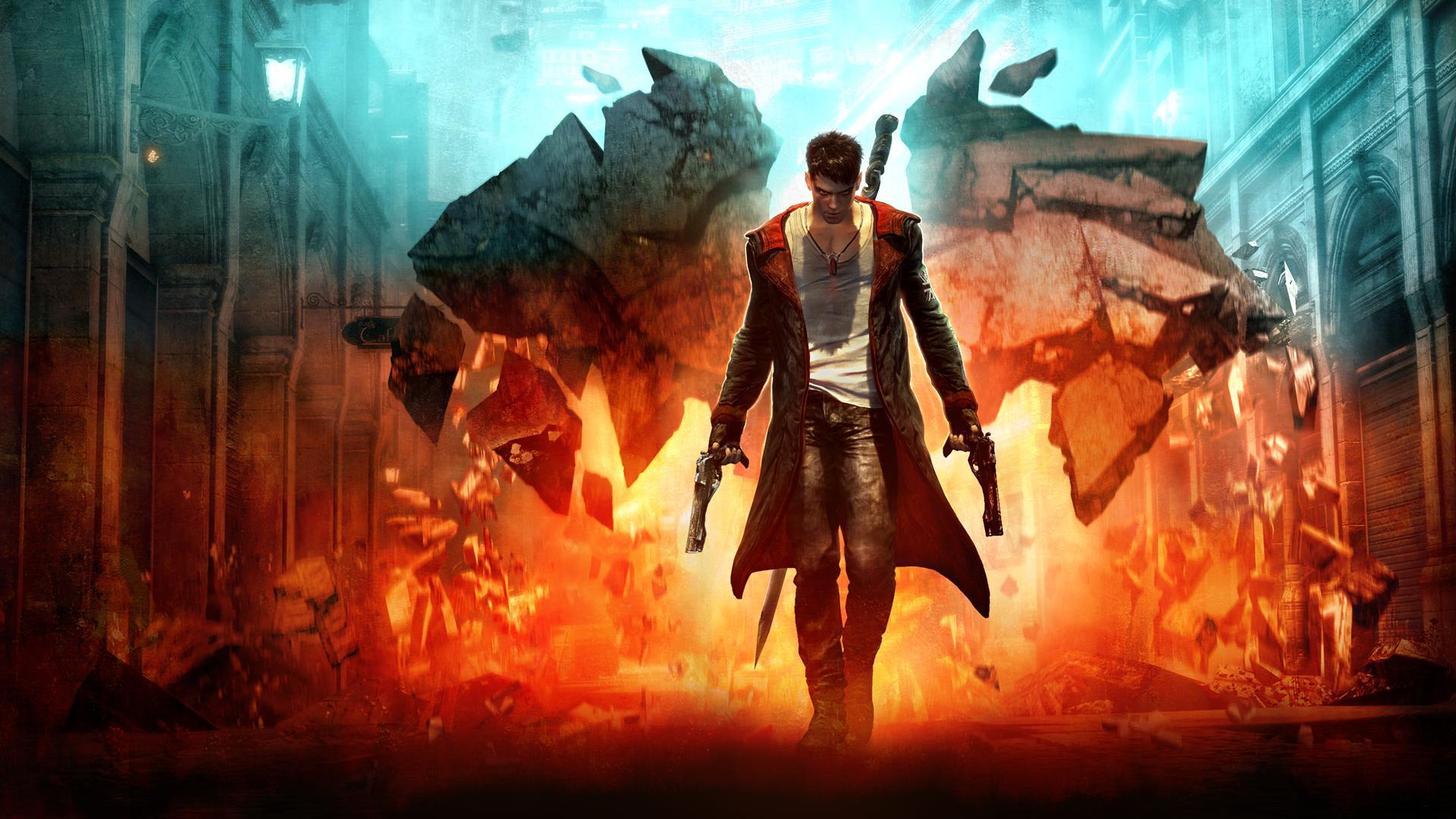 DmC: Devil May Cry poster